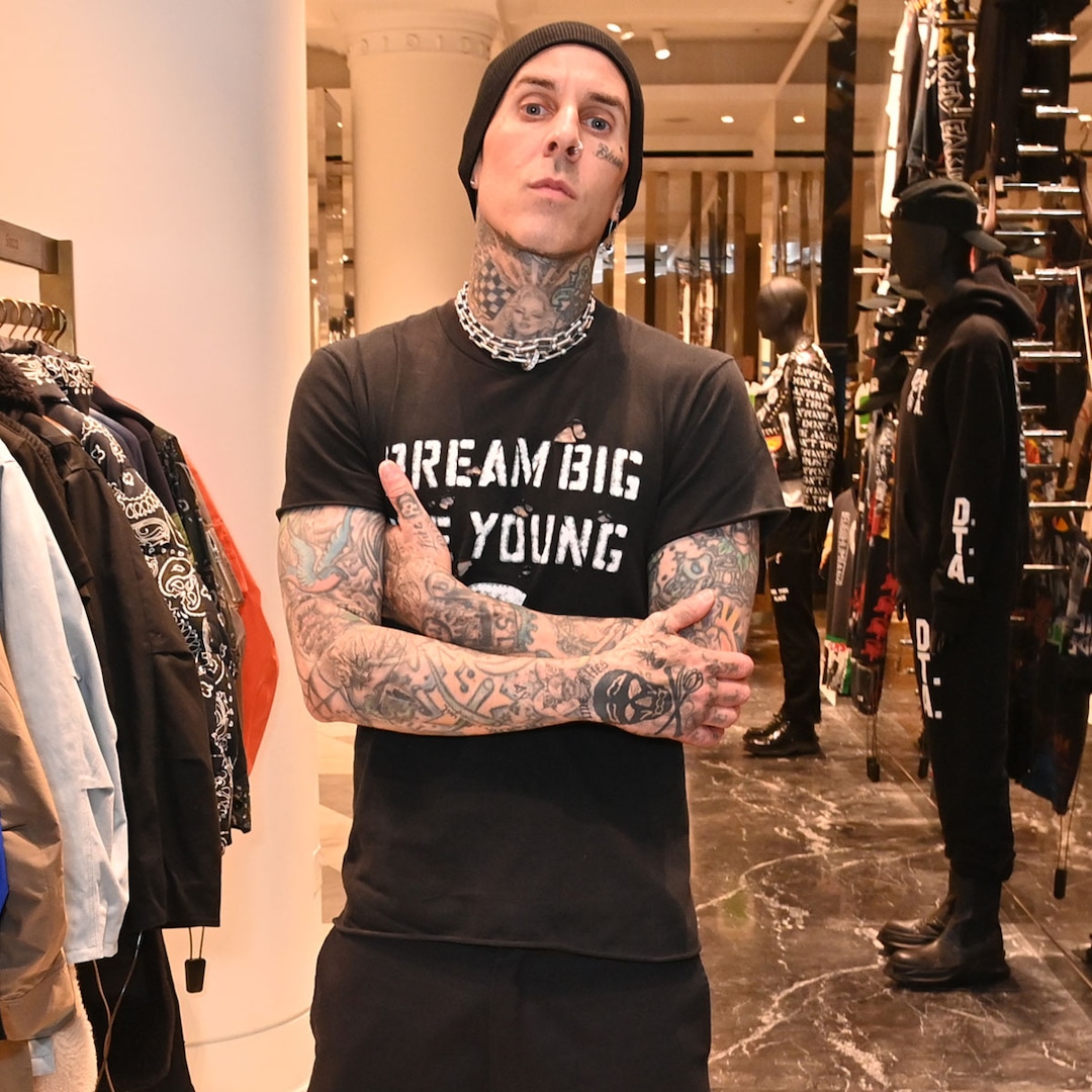 Travis Barker’s Wax Figure Will Have You Doing a Double Take